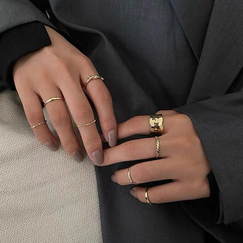 Gold Color Finger Rings