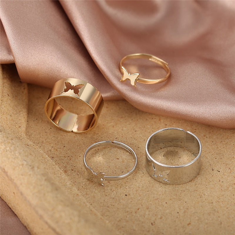 Gold Color Finger Rings