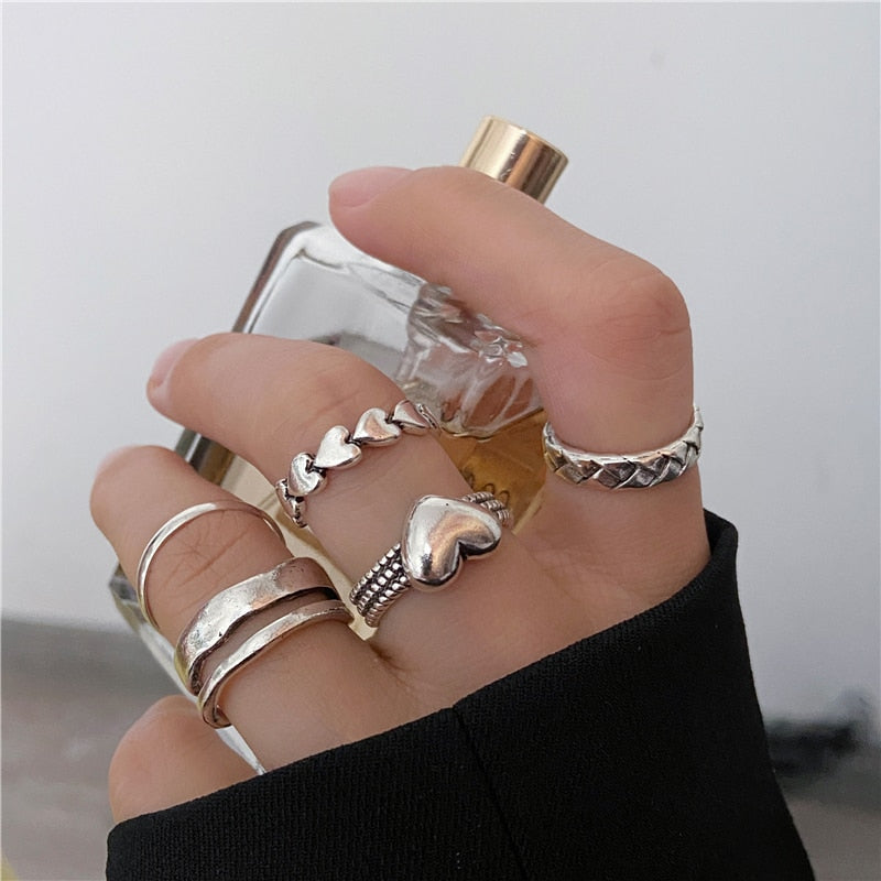 Gold Color Finger Rings