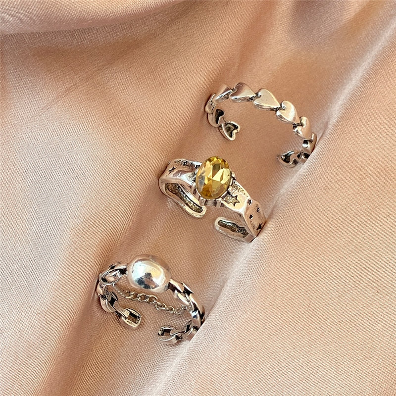 Gold Color Finger Rings