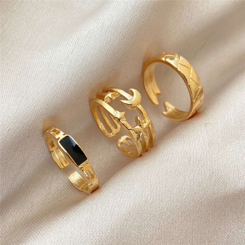 Gold Color Finger Rings